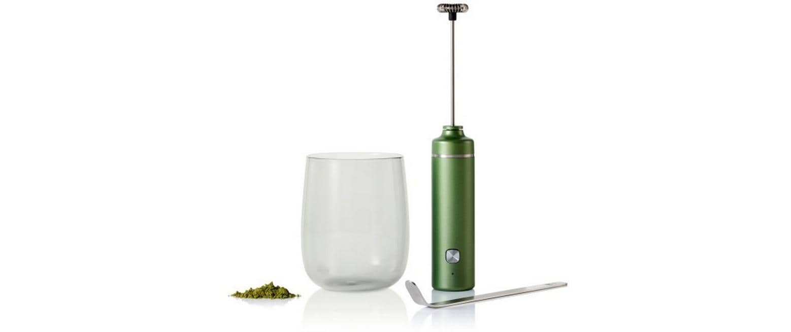 AdHoc Milchschäumer-Stick Matcha Set Chado