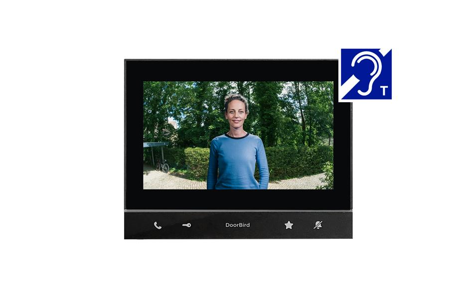 Doorbird IP Video Innenstation A1103T Black Edition