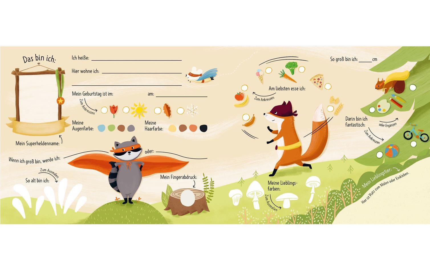 EMF Kindergartenfreundebuch Fantastische Freunde