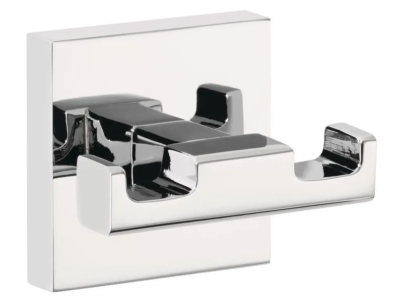tesa Deluxxe Doppel-Handtuchhaken, Silber tesa Deluxxe Doppel-Handtuchhaken, Silber
