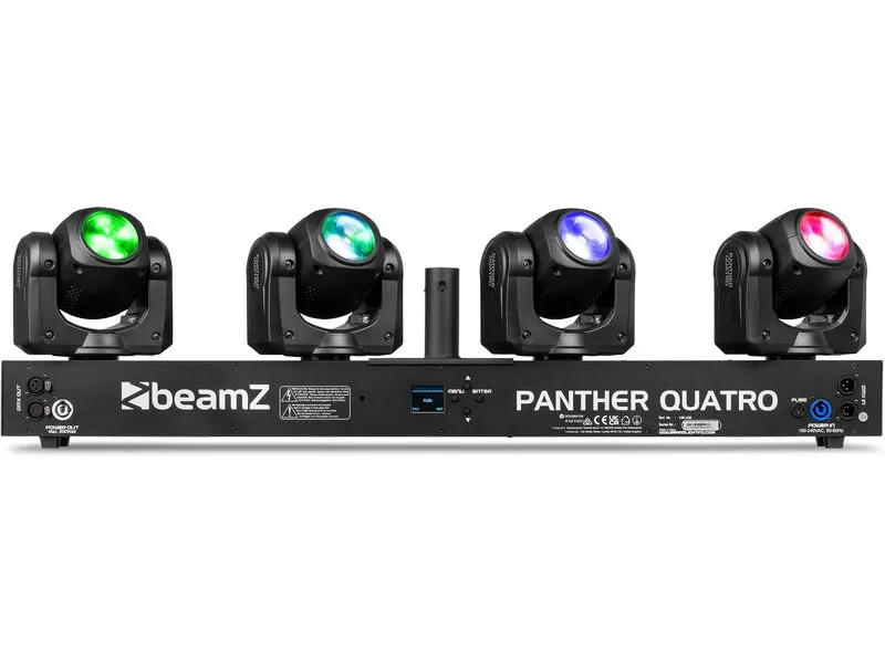 BeamZ Lichtset PANTHER Quatro Beam BeamZ Lichtset PANTHER Quatro Beam