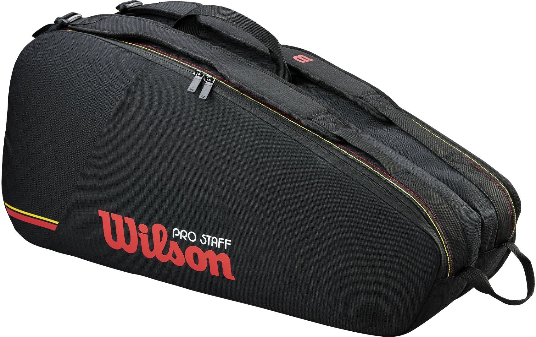 Wilson Rackettasche Pro Staff Classic 6er-Schlägertasche Schwarz