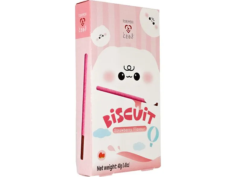 TOKIMEKI Biscuit Stick Erdbeere 40 g
