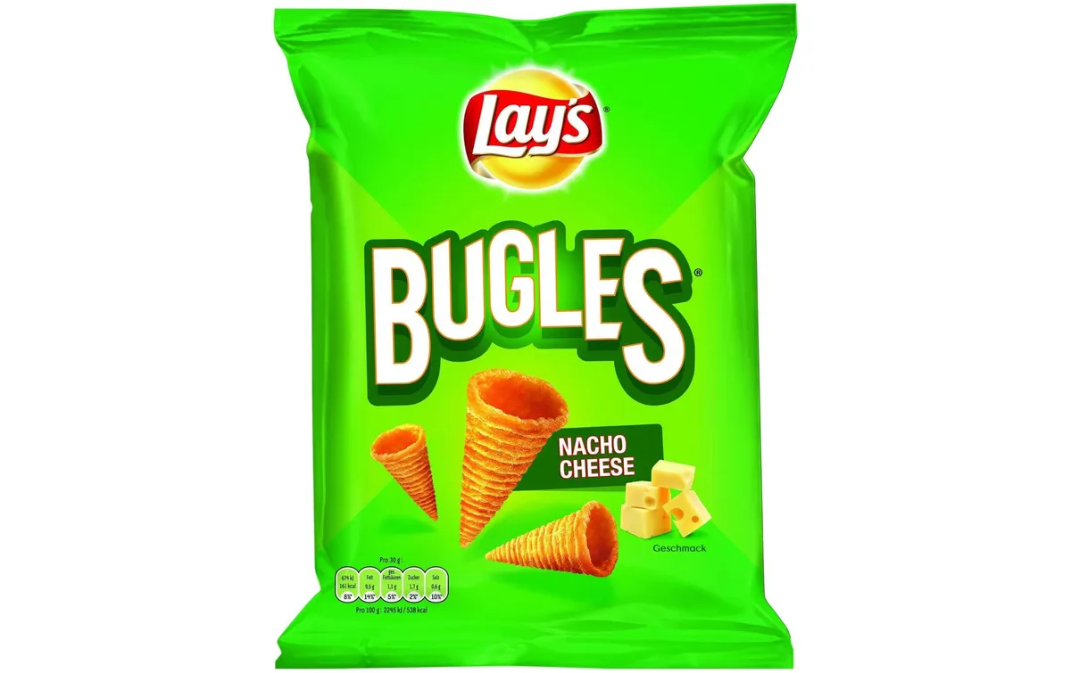 Lay's Chips Bugles Nacho Cheese 95 g Lay's Chips Bugles Nacho Cheese 95 g