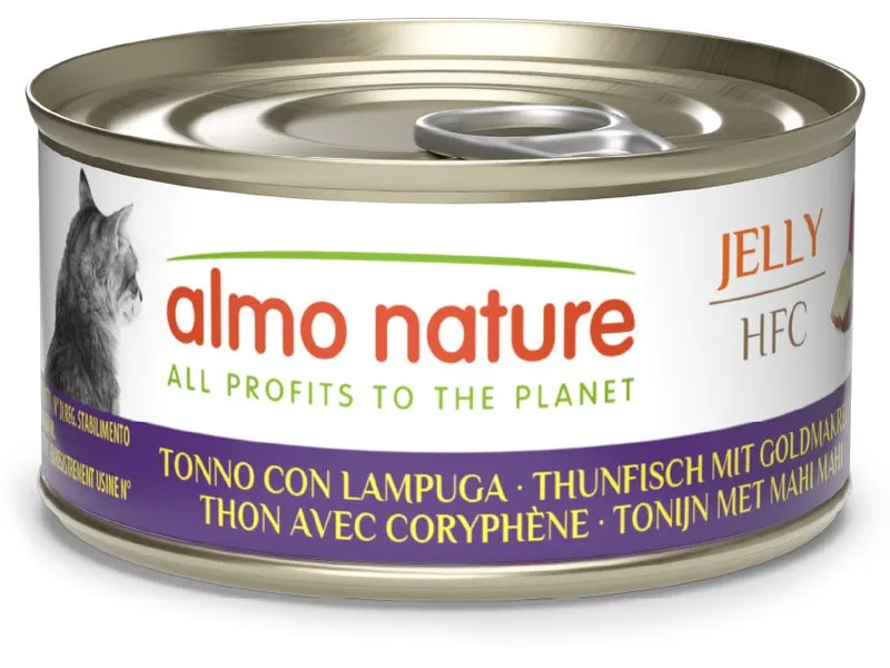 Almo Nature Nassfutter HFC Jelly Thunfisch mit Goldmakrele 70 g Almo Nature Nassfutter HFC Jelly Thunfisch mit Goldmakrele 70 g