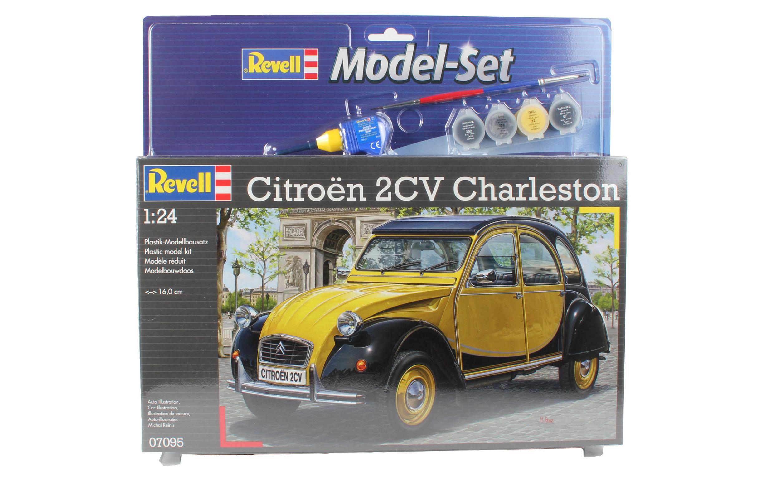 Revell Bausatz Model-Set Citroën 2CV Charleston 1:24 Revell Bausatz Model-Set Citroën 2CV Charleston 1:24