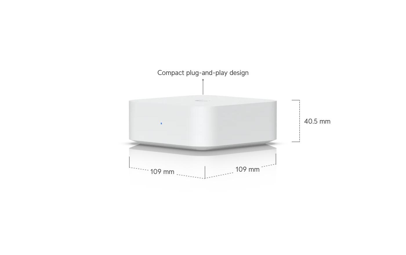 Ubiquiti PoE Audio Port Weiss