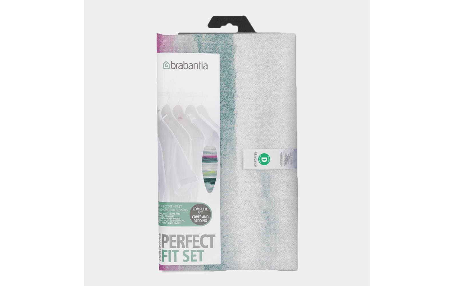 Brabantia Bügelbrettbezug D 135 x 45 cm, Mehrfarbig