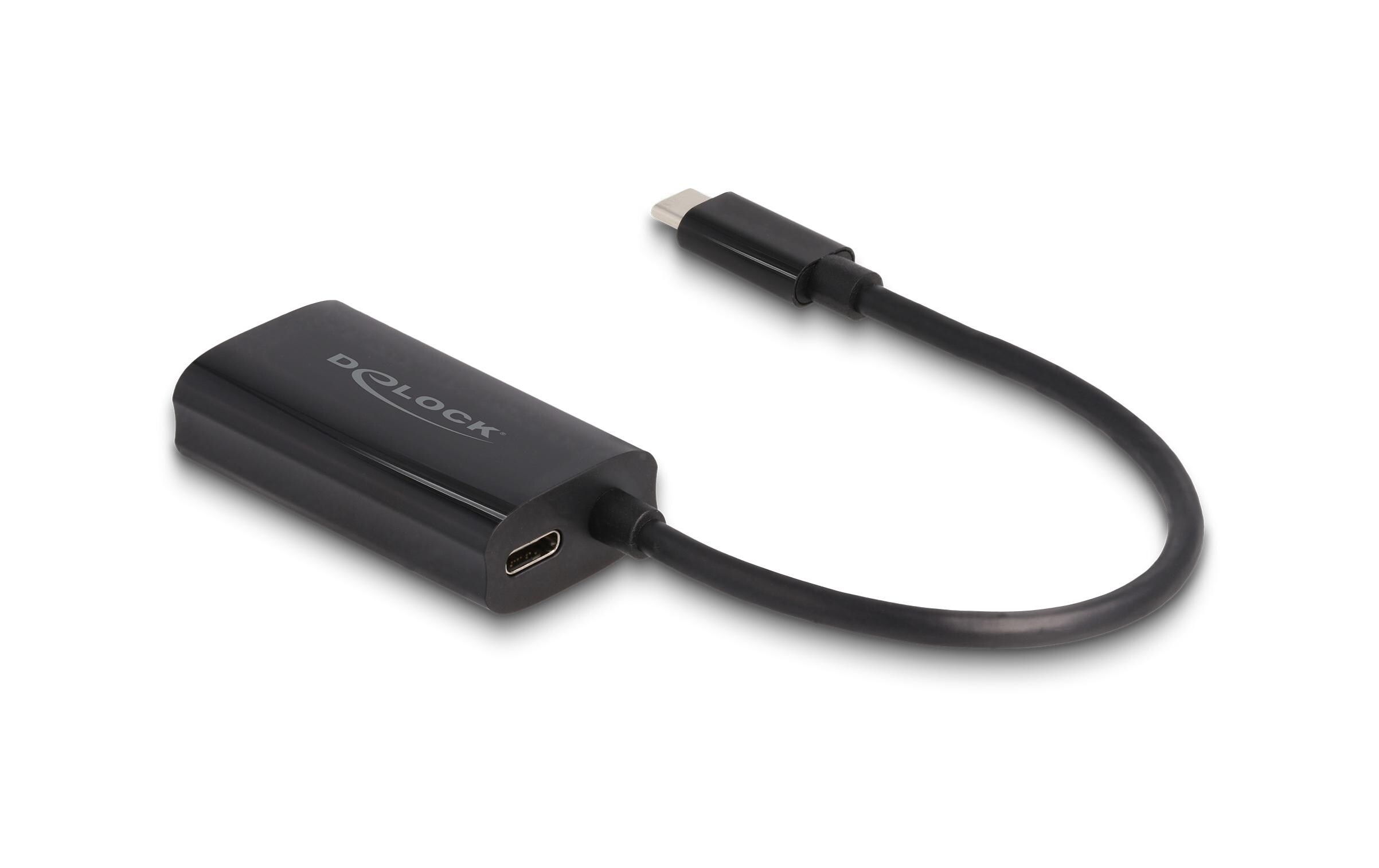 Delock Netzwerk-Adapter Gigabit mit Power Delivery 100 W USB Typ-C
