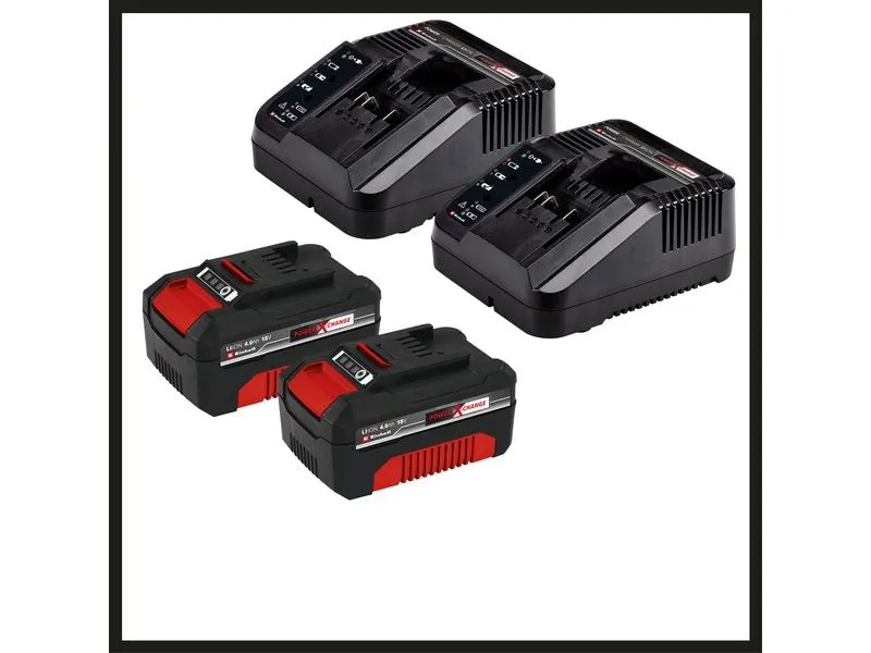 Einhell Akku-Rasenmäher GE-CM 36/43 Li M (2 x 4.0Ah)