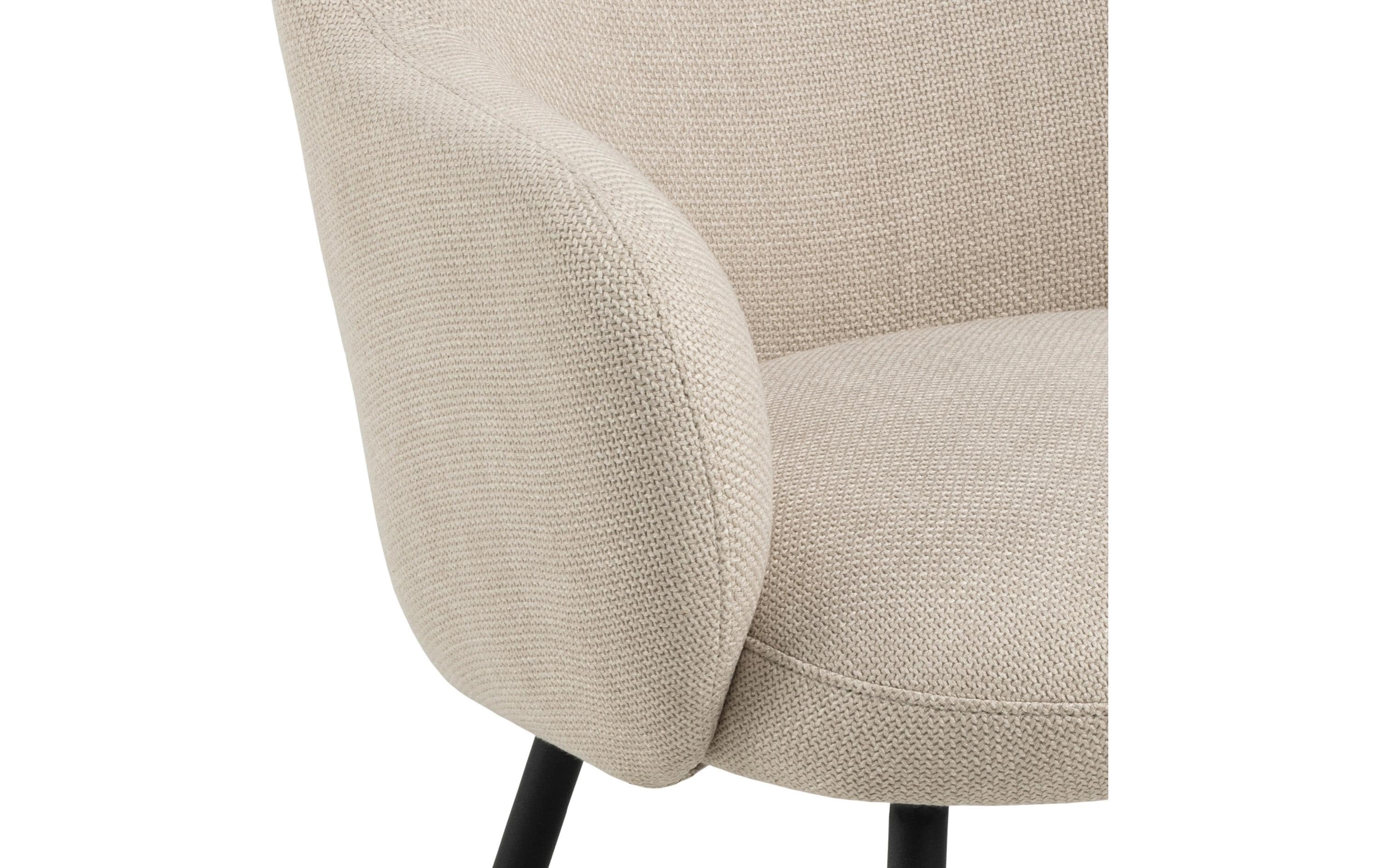AC Design Sessel Spencer Polyurethan (PU)/Stahl, Beige