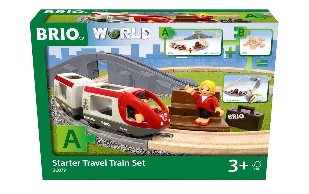 BRIO BRIO World Starter Travel Train Set BRIO BRIO World Starter Travel Train Set