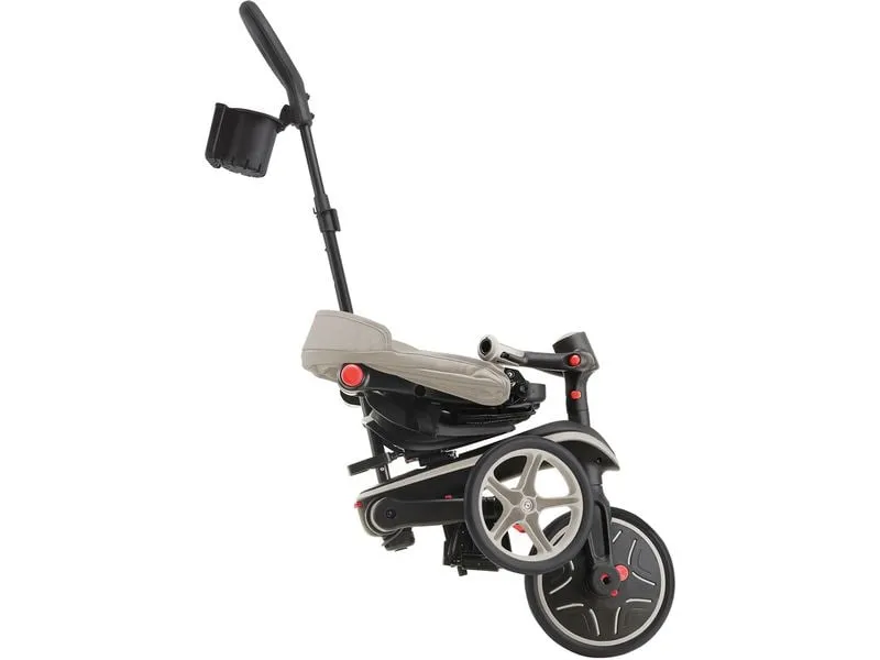GLOBBER Trike Explorer Foldable 4 in 1, Taupe GLOBBER Trike Explorer Foldable 4 in 1, Taupe