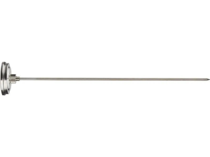 TFA Dostmann Backofenthermometer Profi, Edelstahl, mit langem Fühler