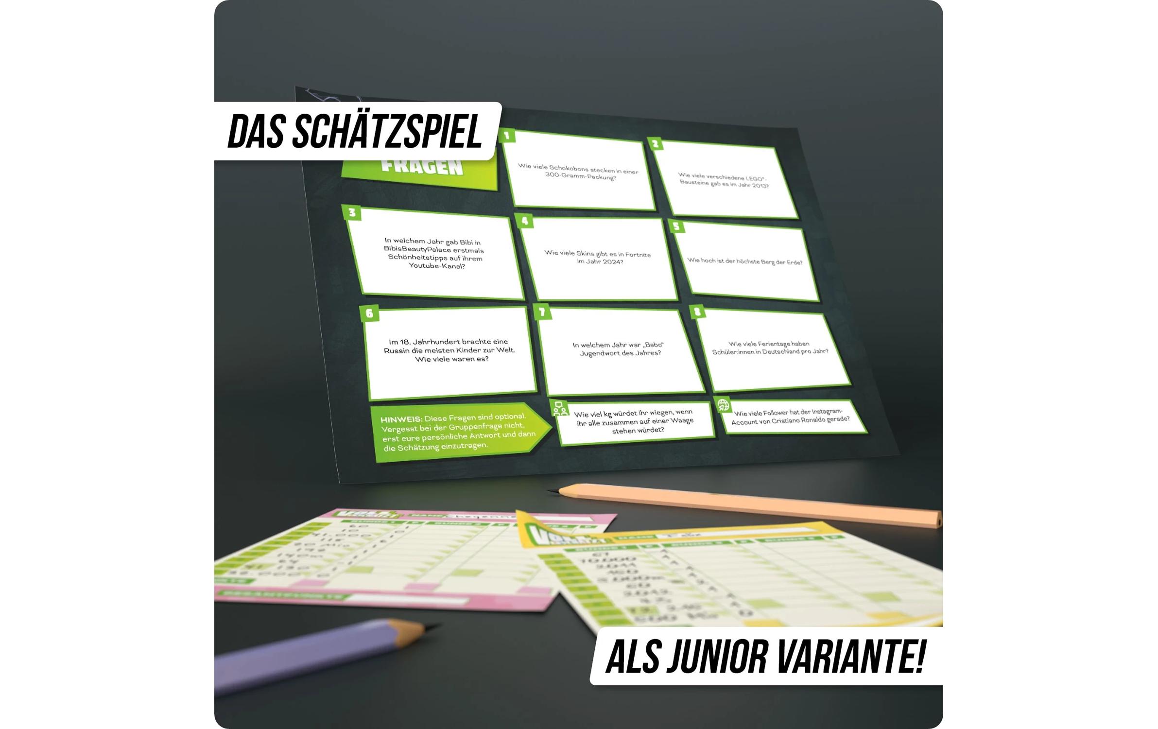 Denkriesen Kinderspiel Voll Verschätzt – A4 Block Junior Edition (D)