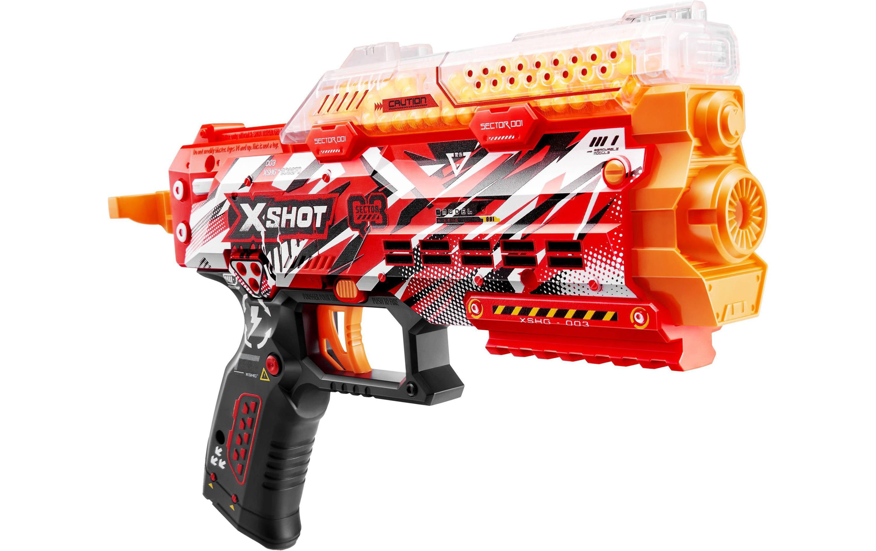 X-Shot Hyper Gel Stinger Blaster mit Gel-Kugeln – EN71 Series 1 X-Shot Hyper Gel Stinger Blaster mit Gel-Kugeln – EN71 Series 1