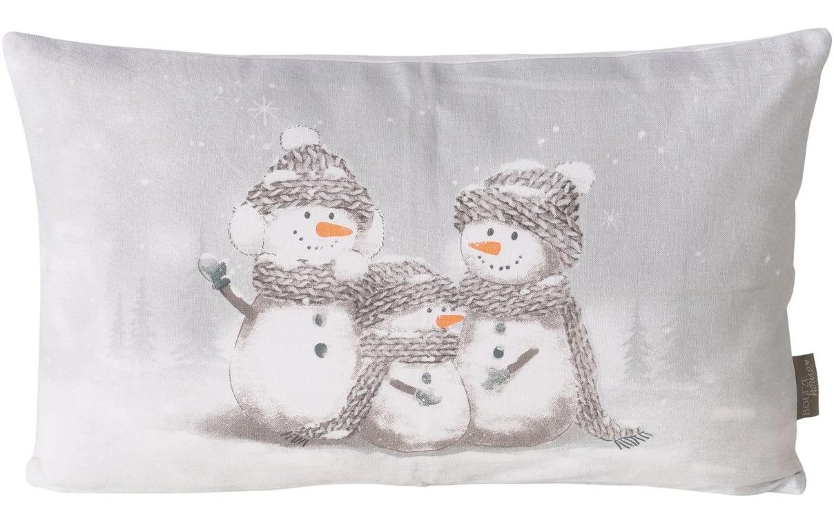 Boltze Kissen Frosty Textil, 50 x 30 cm