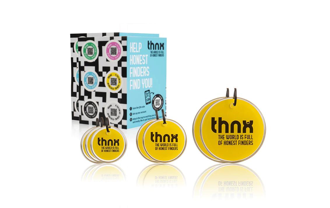 thnxtags Smart Travel Pack XXL Gelb