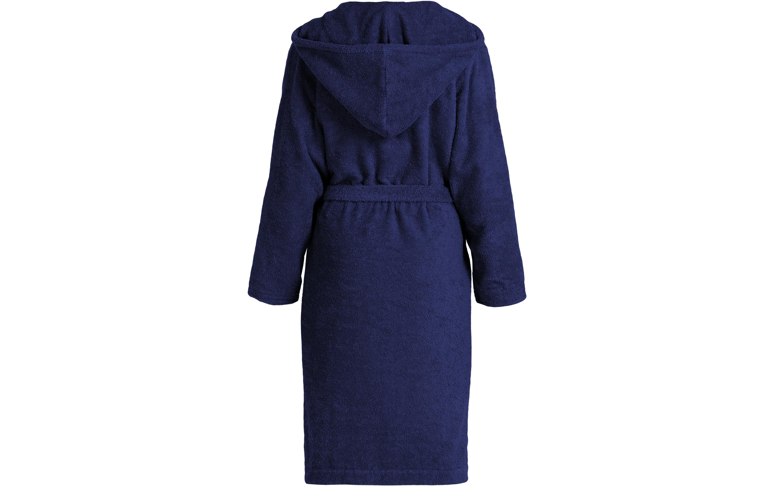 Möve Superwuschel Bademantel Grösse 152, Dunkelblau
