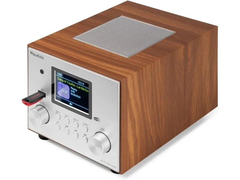 Audizio DAB+ Radio Vieste Silber Audizio DAB+ Radio Vieste Silber