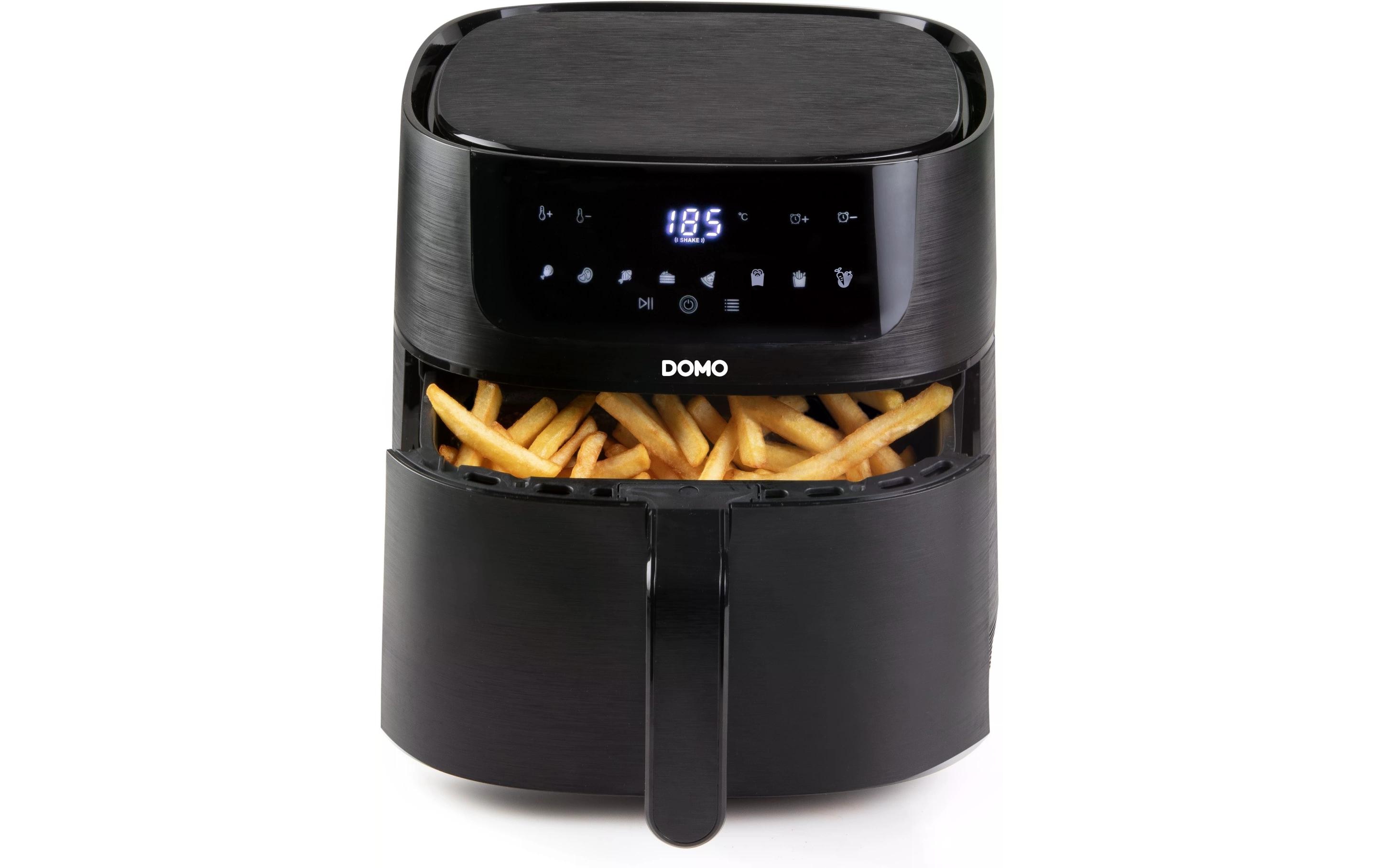 Domo Heissluft-Fritteuse DO539FR 1.5 kg, Schwarz