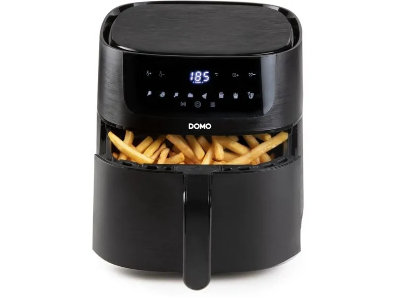Domo Heissluft-Fritteuse DO539FR 1.5 kg, Schwarz Domo Heissluft-Fritteuse DO539FR 1.5 kg, Schwarz
