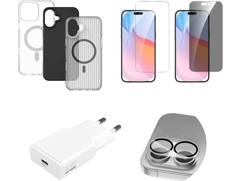 4smarts 7in1 Value Set iPhone 16 4smarts 7in1 Value Set iPhone 16