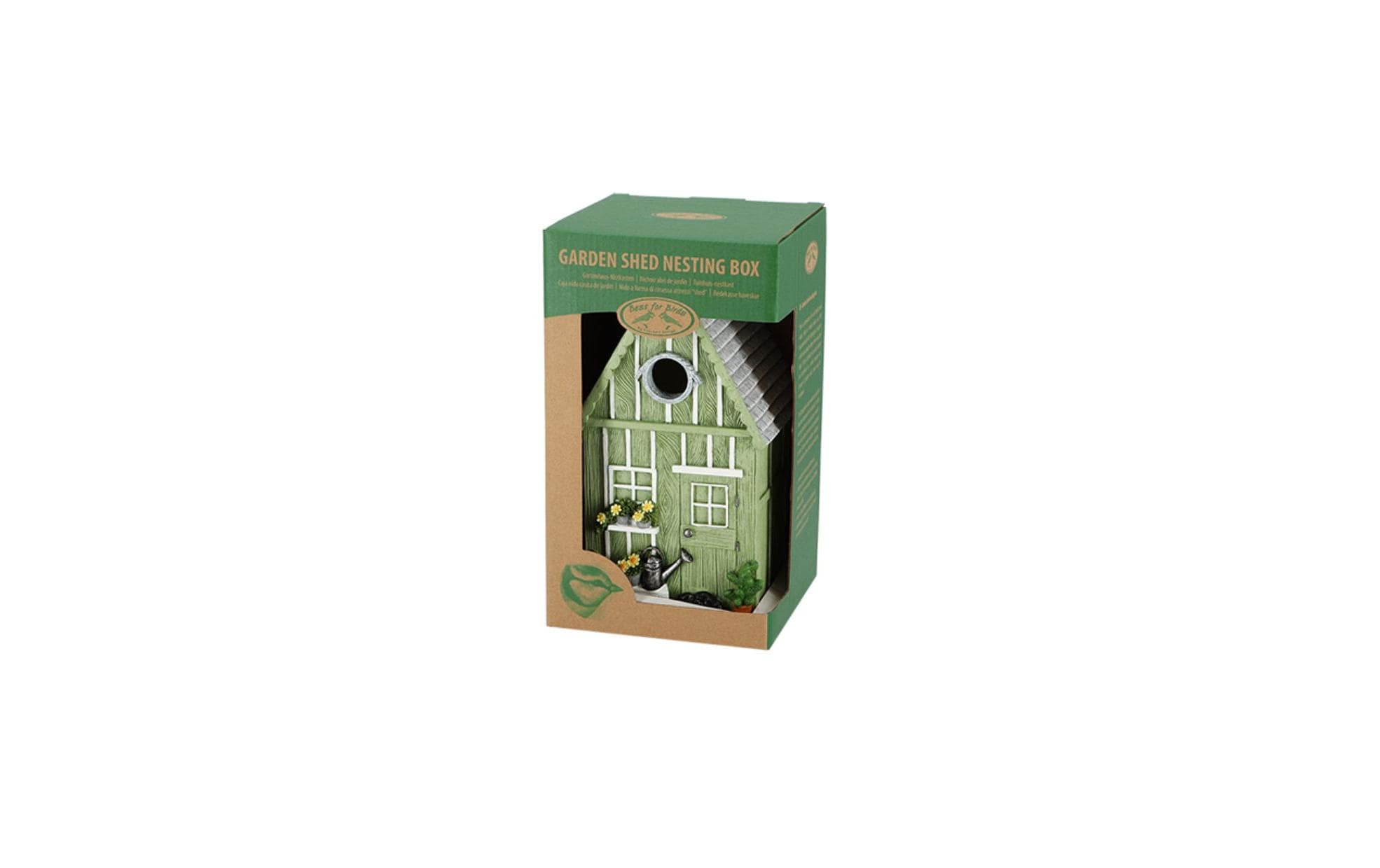 Esschert Design Nistkasten Gartenhaus, Grün Esschert Design Nistkasten Gartenhaus, Grün