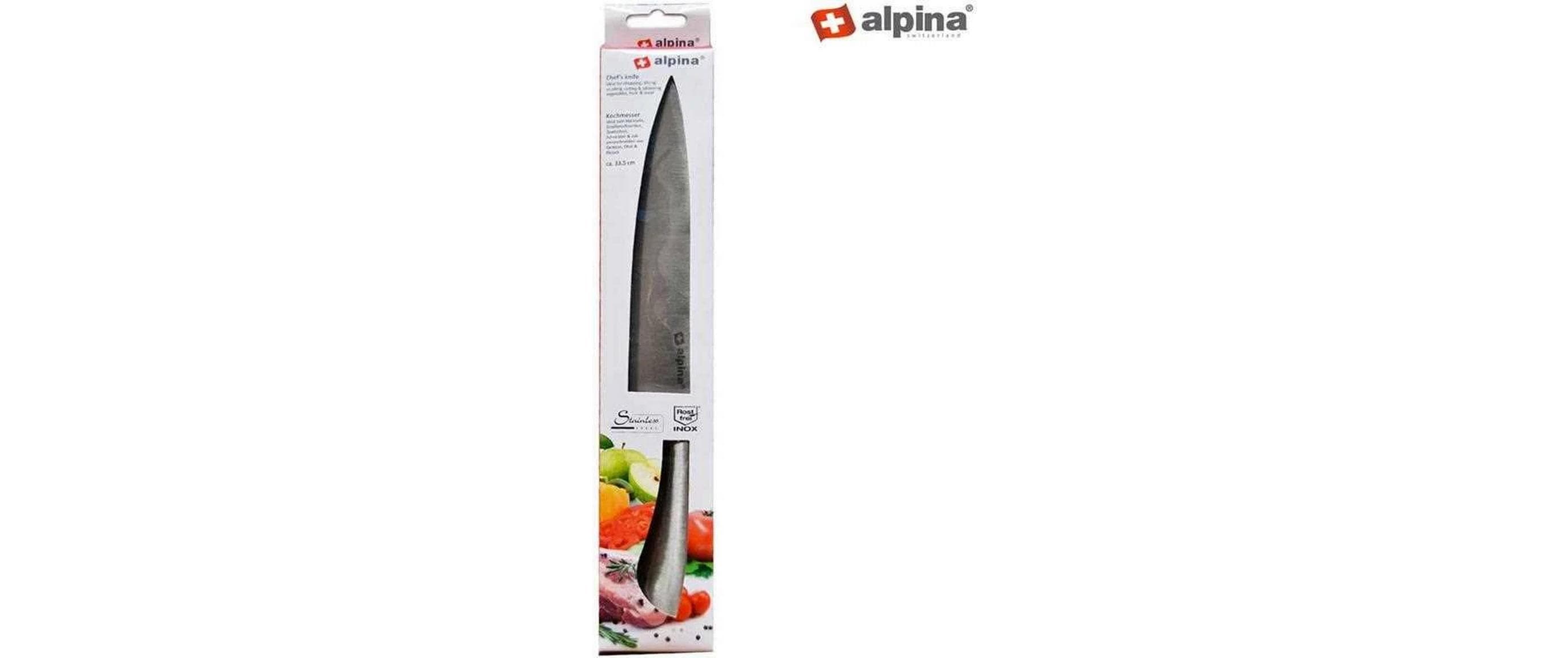 alpina Kochmesser 33.5 cm, Silber alpina Kochmesser 33.5 cm, Silber