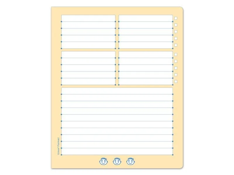 Formati V.2, 19.5 x 24 cm, Liniert, Mehrfarbig Formati V.2, 19.5 x 24 cm, Liniert, Mehrfarbig