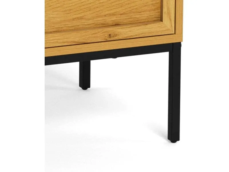 AC Design Kommode Palmdale 80 x 40 x 110 cm, Eiche hell AC Design Kommode Palmdale 80 x 40 x 110 cm, Eiche hell
