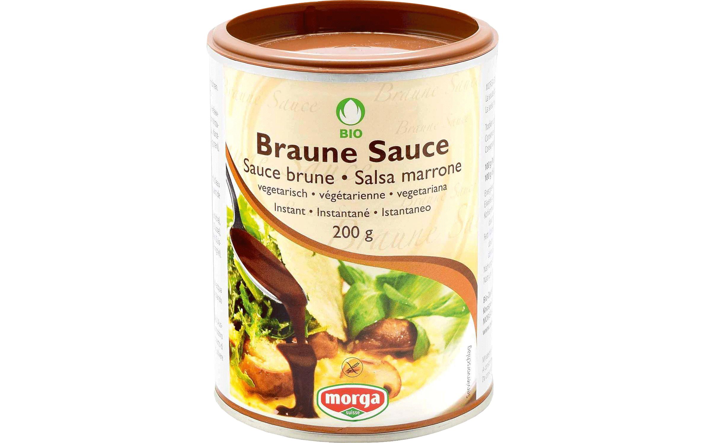 Morga Braune Sauce Bio 200 g Morga Braune Sauce Bio 200 g