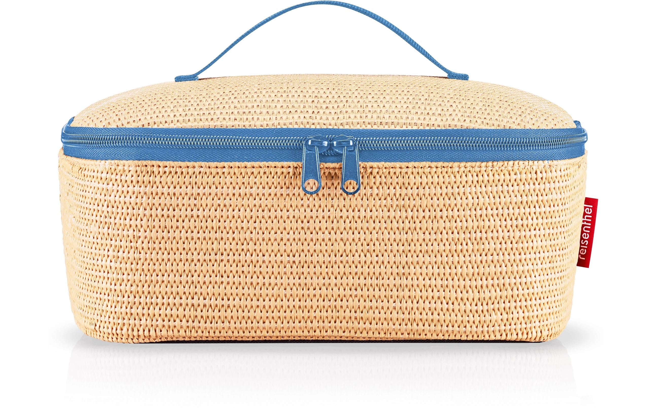 Reisenthel Kühltasche M pocket Raffia blue