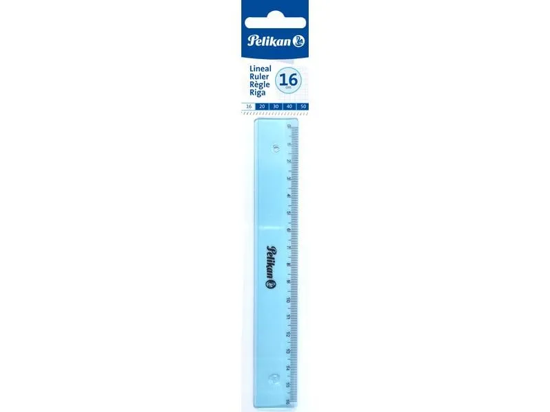 Pelikan Lineal 16 cm, Blau Pelikan Lineal 16 cm, Blau