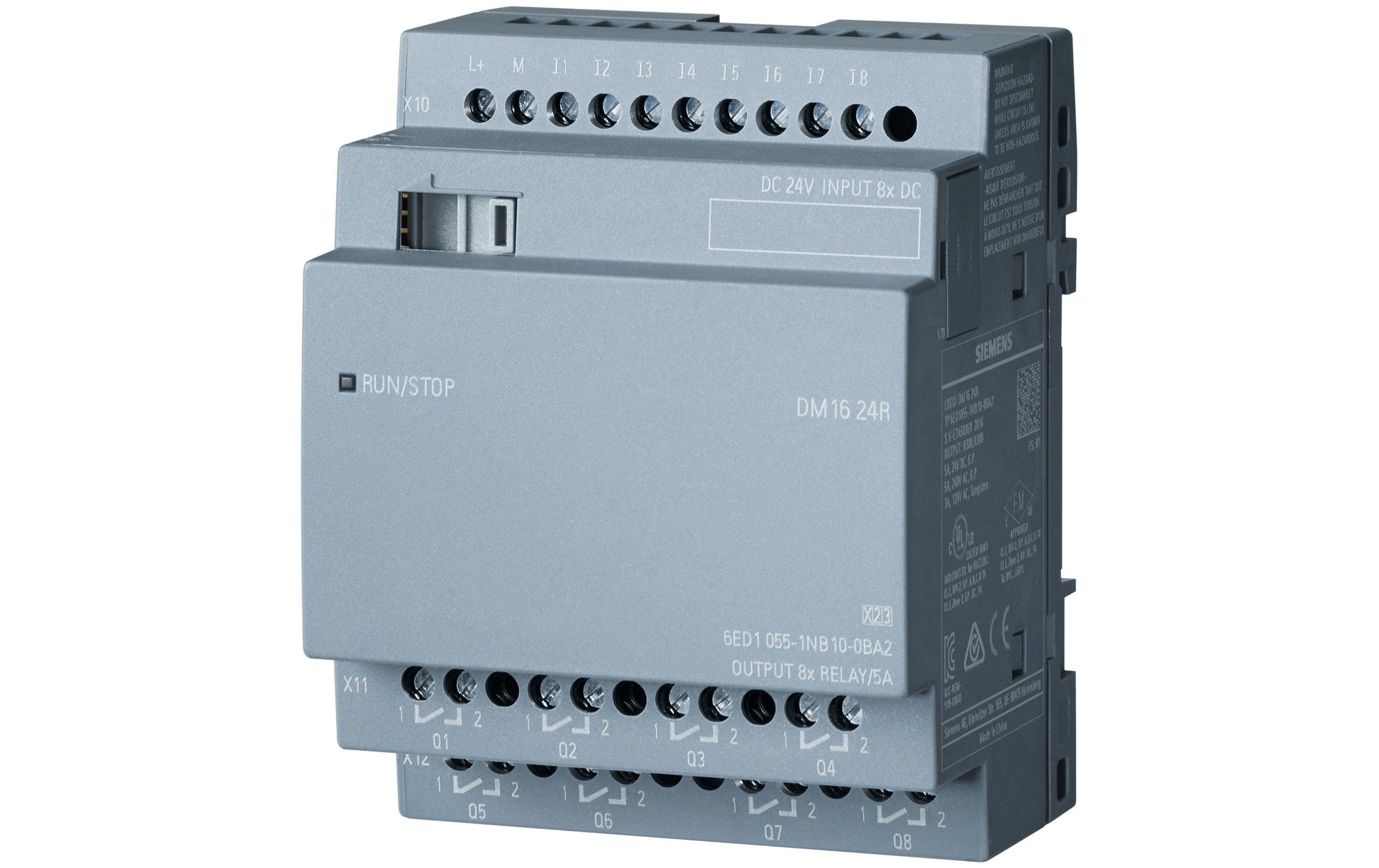 Siemens LOGO! 8 DM16 24R Erweiterung Siemens LOGO! 8 DM16 24R Erweiterung