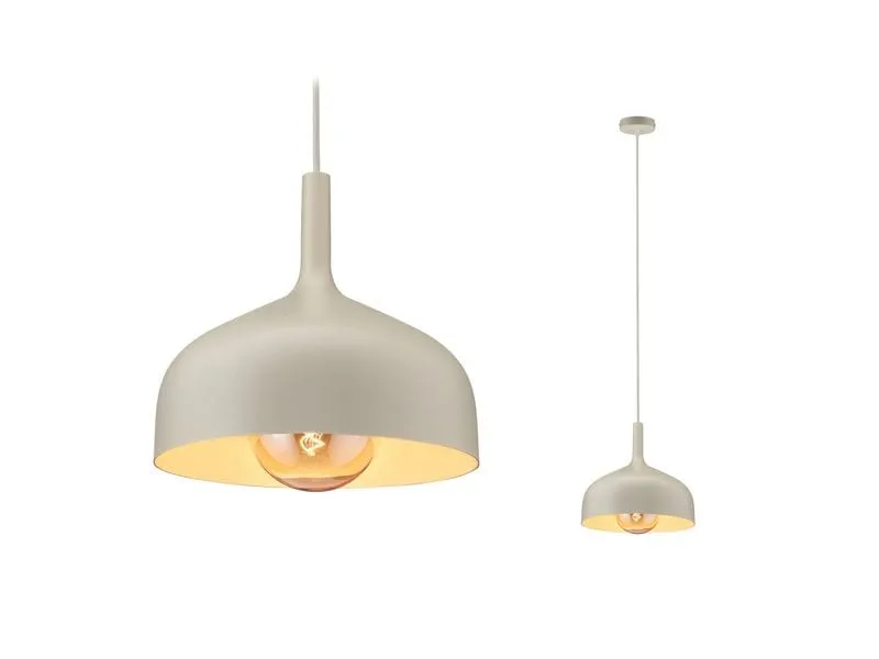 Paulmann Pendelleuchte Embla II E27 Creme Metall Metall Paulmann Pendelleuchte Embla II E27 Creme Metall Metall