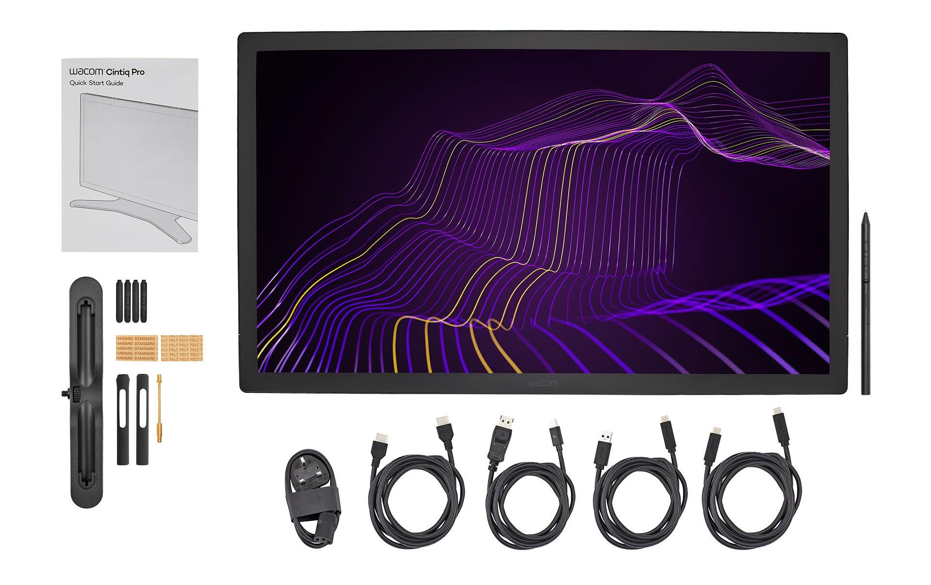 Wacom Stift-Display Cintiq Pro 27 mit Standfuss Wacom Stift-Display Cintiq Pro 27 mit Standfuss