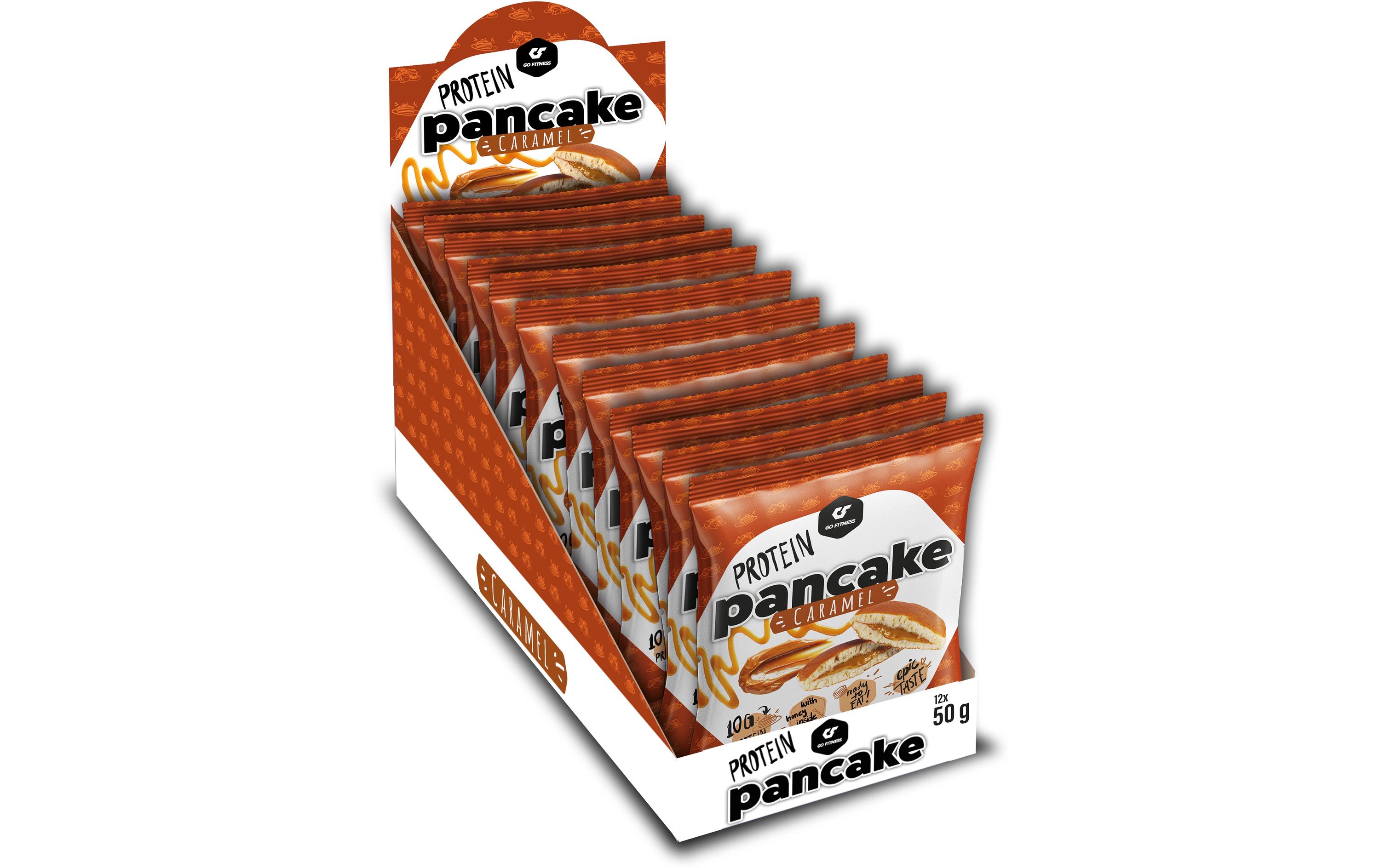 Go Fitness Nutrition Protein Pancake 12 x 50 g, Caramel