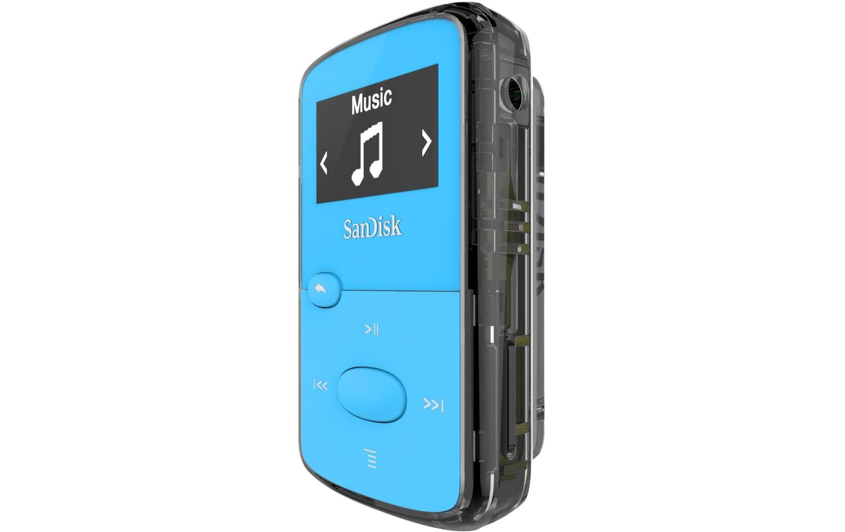 SanDisk MP3 Player Clip Jam 8 GB Blau