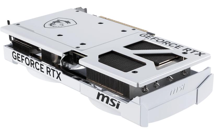 MSI Grafikkarte GeForce RTX 5070 VENTUS 2X OC Weiss 12 GB
