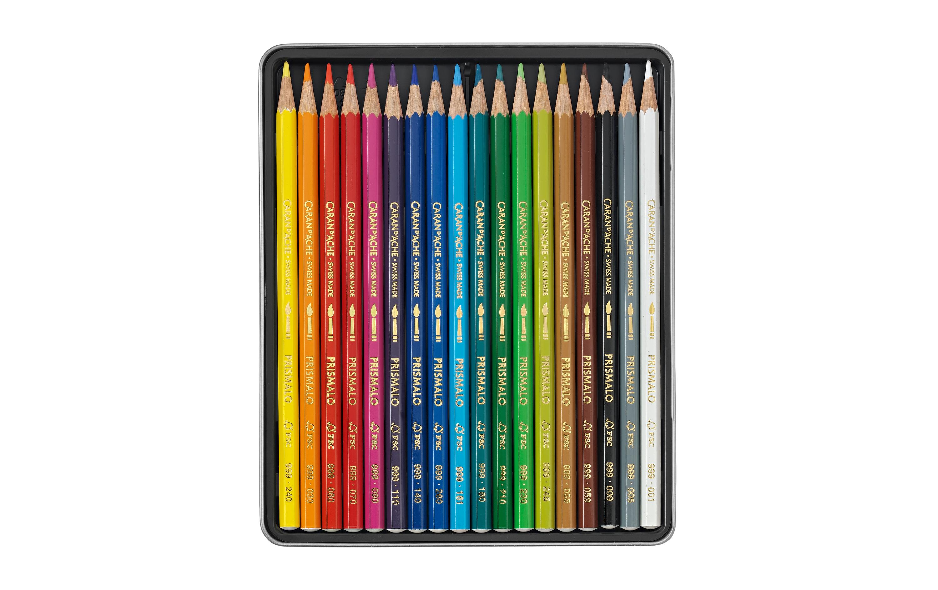 Caran d'Ache Farbstifte Prismalo 18 Stück