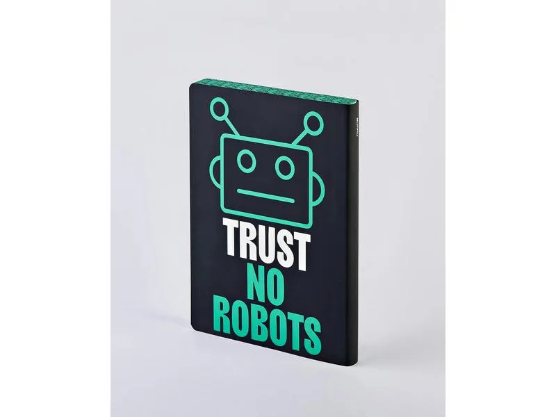 Nuuna Notizbuch GRAPHIC L TRUST NO ROBOTS Nuuna Notizbuch GRAPHIC L TRUST NO ROBOTS