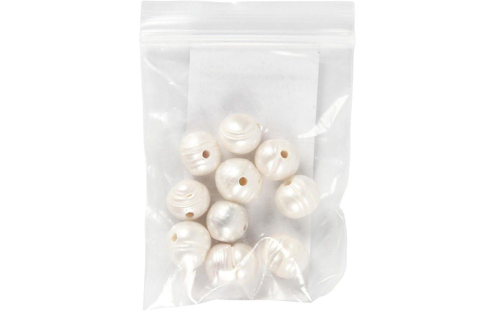 Creativ Company Perlen Süsswasser, 9-11 mm, Lochgrösse: 2 mm, 10 Stk. Creativ Company Perlen Süsswasser, 9-11 mm, Lochgrösse: 2 mm, 10 Stk.