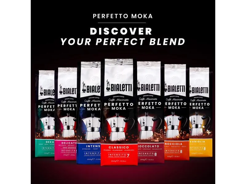 Bialetti Kaffee gemahlen Perfetto Moka Cioccolato 250 g Bialetti Kaffee gemahlen Perfetto Moka Cioccolato 250 g