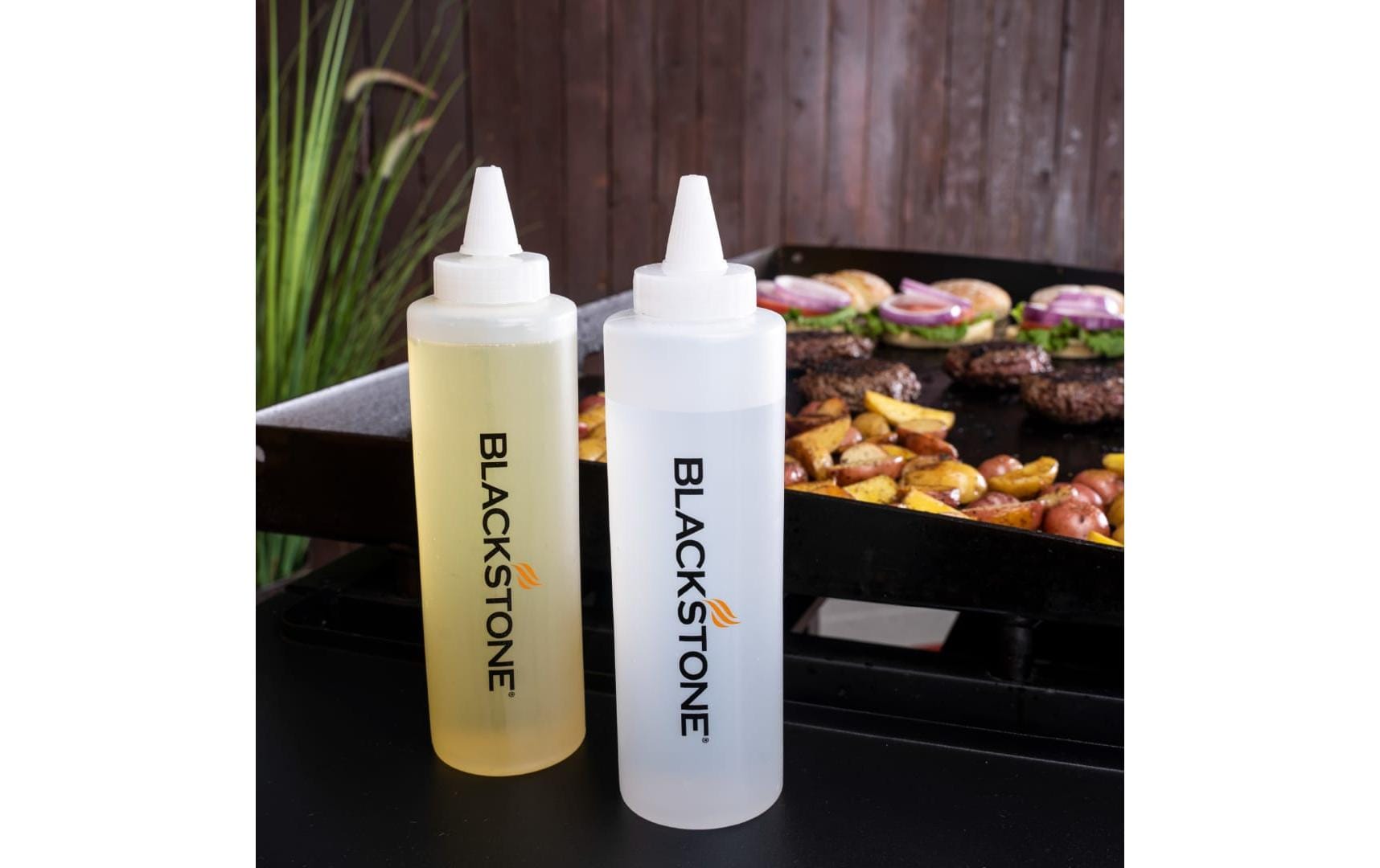 Blackstone Grillbesteck-Set Europa 5-teilig, Weiss/Schwarz