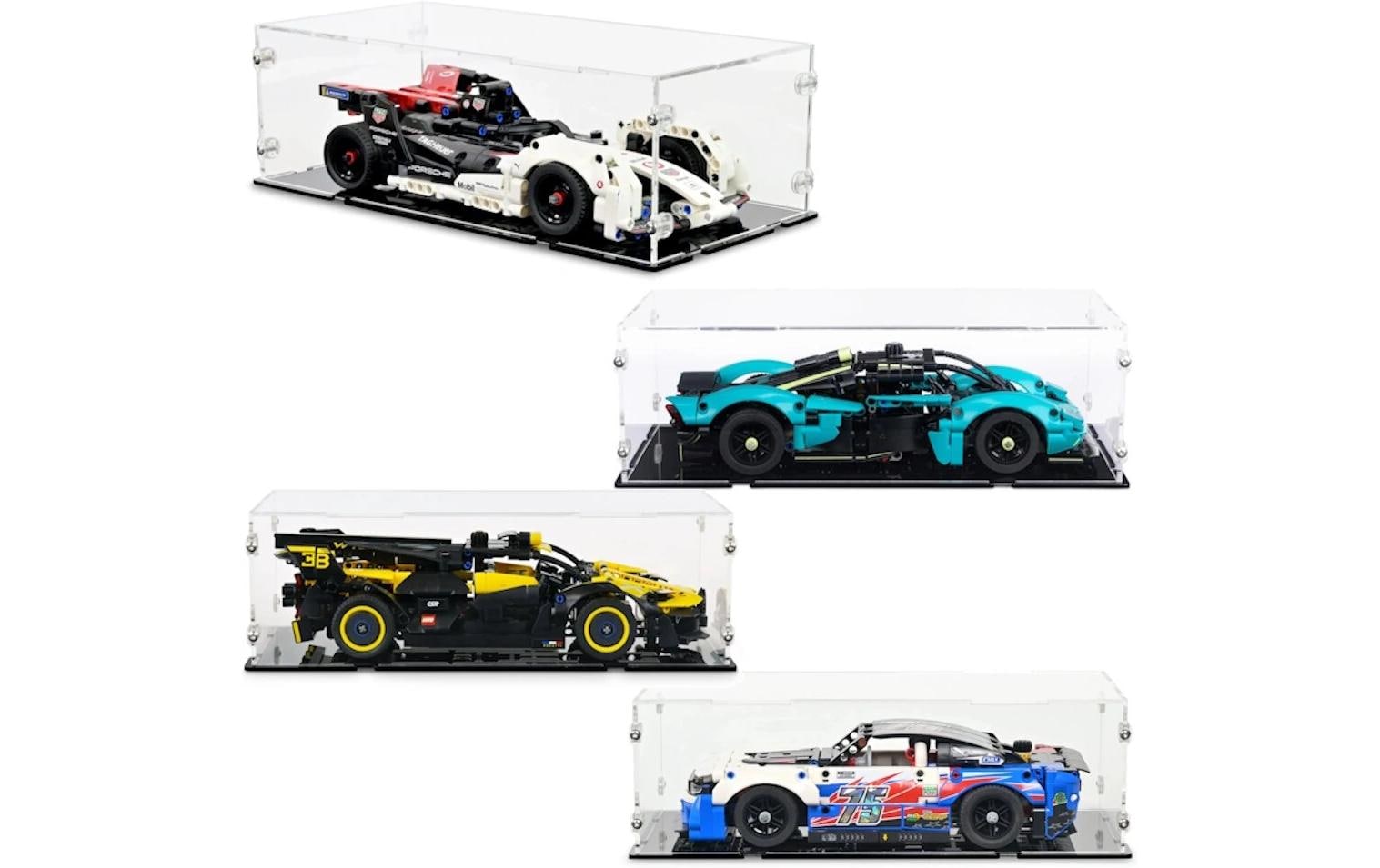 iDisplayit Acryl-Display 32 x 15 x 10 cm für LEGO Technic Modelle