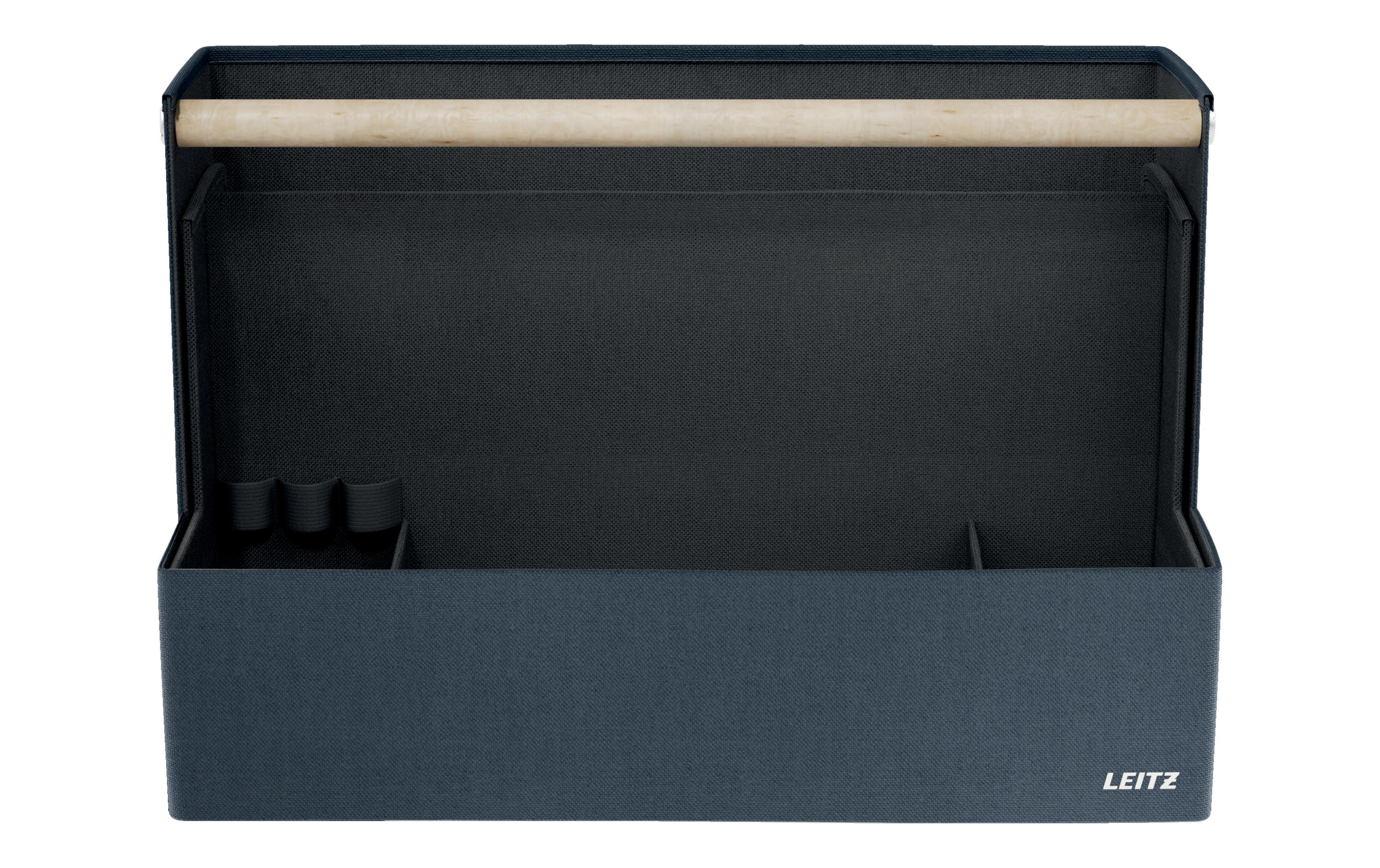 Leitz Ergo Schreibtisch-Organizer aus Stoff, Samtgrau