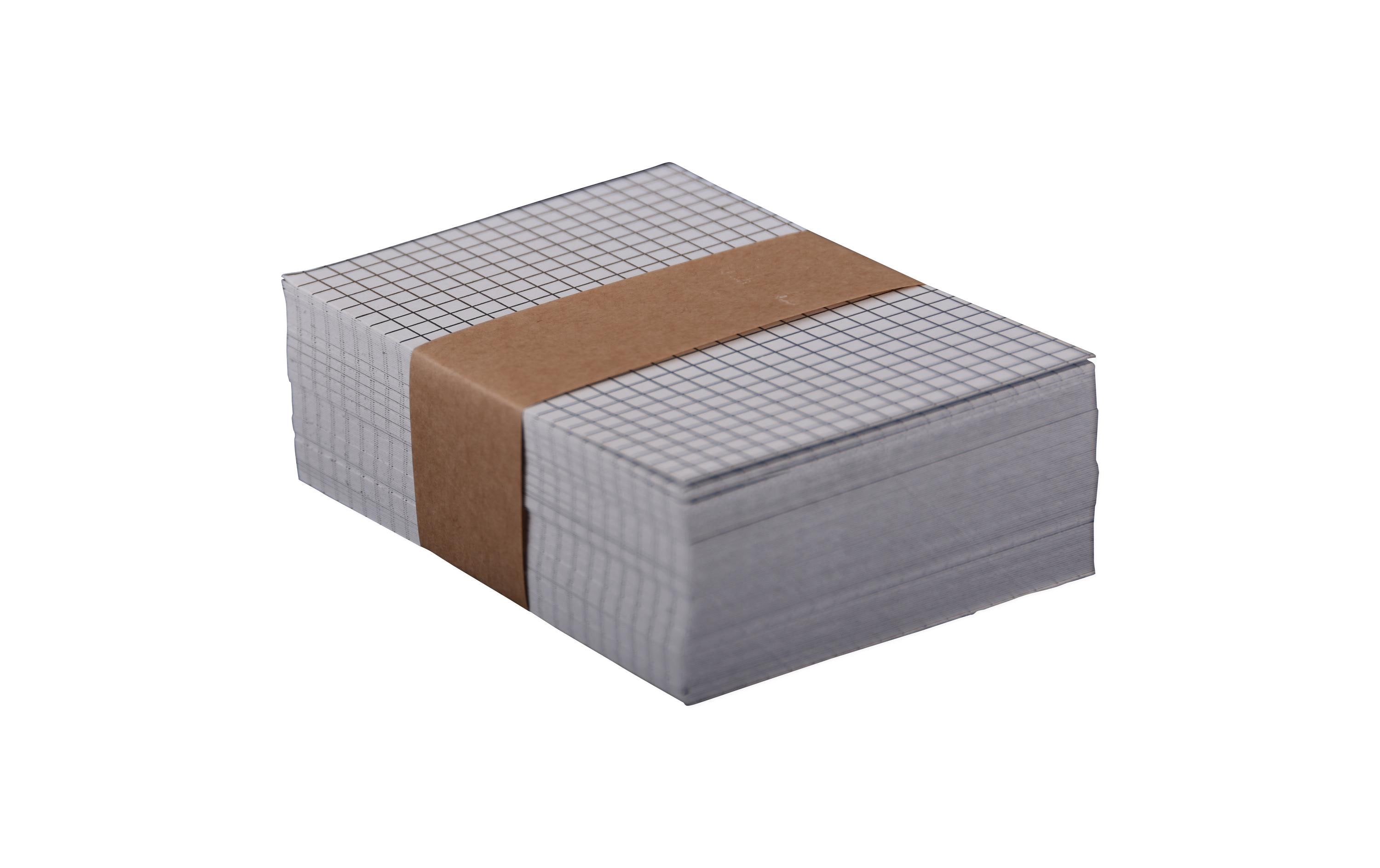 Office Focus Karteikarten , Kariert, Grau Office Focus Karteikarten , Kariert, Grau