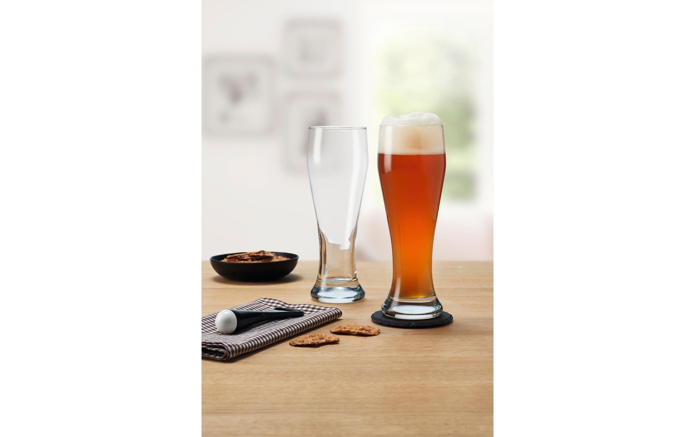 Montana Bierglas Basic 655 ml, 2 Stück, Transparent