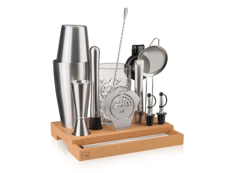 Vacuvin Cocktail-Set Bar 16-teilig 0.75 l, Edelstahl Vacuvin Cocktail-Set Bar 16-teilig 0.75 l, Edelstahl